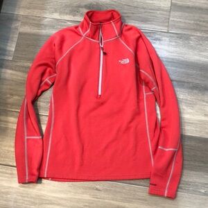 North face quarter zip jacket